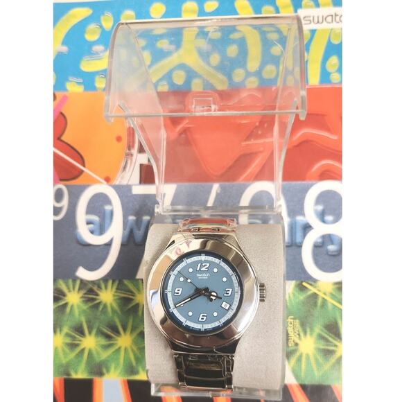 Swatch watch STARSHOOTER RESTYLED YNS405GC 2002 Irony Nabab New in case - Picture 3 of 13